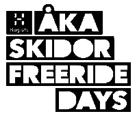 Åka Skidor Freeride Days Sticker by Åka Skidor