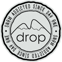 Snow Drop Sticker by Psicografici