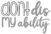 Disability Sticker
