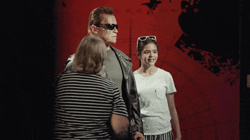 Arnold Schwarzenegger Prank GIF