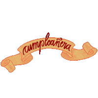 Feliz Cumple Happy Birthday Sticker