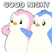 I Love You Couple Sticker by Pudgy Penguins