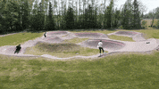 landyachtz skateboarding longboarding pumptrack pump track GIF