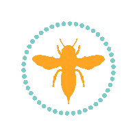 Hornetart bee hornet stencil hornetart Sticker