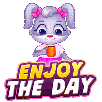 Have A Nice Day Enjoy Sticker by Lucas and Friends by RV AppStudios