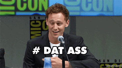 tom hiddleston dat ass GIF