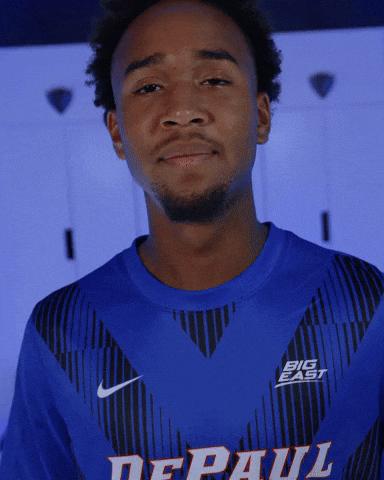 Mens Soccer GIF by DePaul Blue Demons