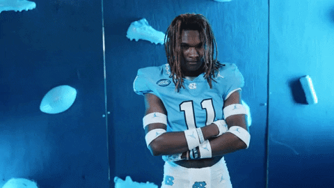 North Carolina Football GIF by UNC Tar Heels