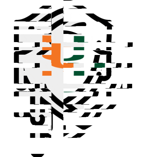 umcyber green orange miami cyber Sticker