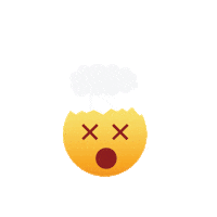 Shocked Sweet Potato Sticker by Napoleons PH