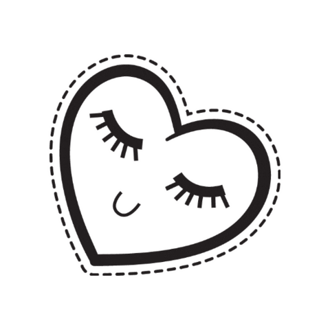 NiftyGiftsZA love heart friends nifty Sticker