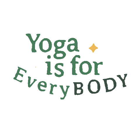 antevasin giphyupload yoga body positivity yogis Sticker