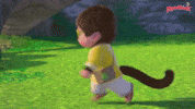 animation falling GIF by Monchhichi