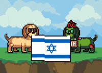 Dog Pixel GIF by Abstract HotDogs