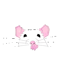 Jelarts surprised pet mouse rat Sticker