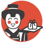 Heart Man Sticker by Barfuesser