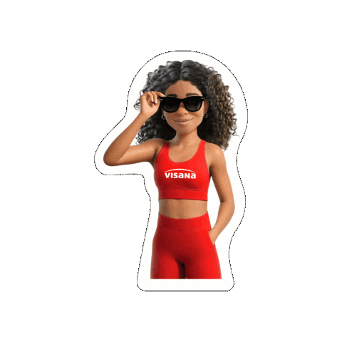 Visana-Versicherungen giphygifmaker cool sunglasses athlete Sticker