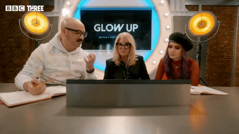 Make-Up Reaction GIF by BBC Three