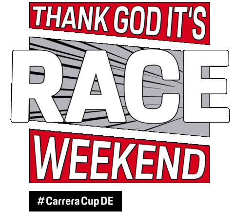 Weekend Racing Sticker by Porsche Carrera Cup Deutschland