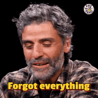 Forget Oscar Isaac GIF by First We Feast