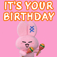 Happy Birthday To You GIF by POPJOYID