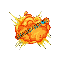 Sticker Explosion Sticker by CVQuest