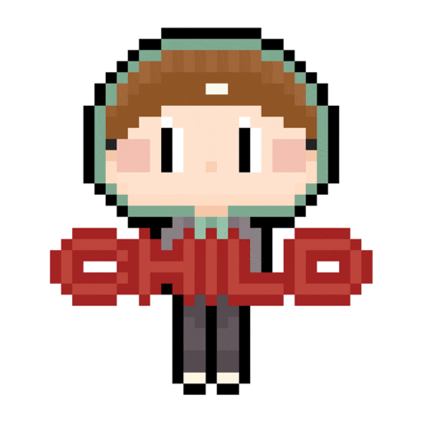 hyggeish pixel nct cutie child Sticker