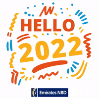 New Year Fireworks GIF by EmiratesNBD