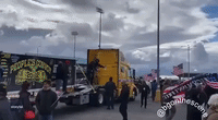 Truckers Gather Ahead of US 'People's Convoy' Journey to Washington, DC