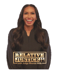 relativejustice relative justice judge rhonda wills judge rhonda Sticker