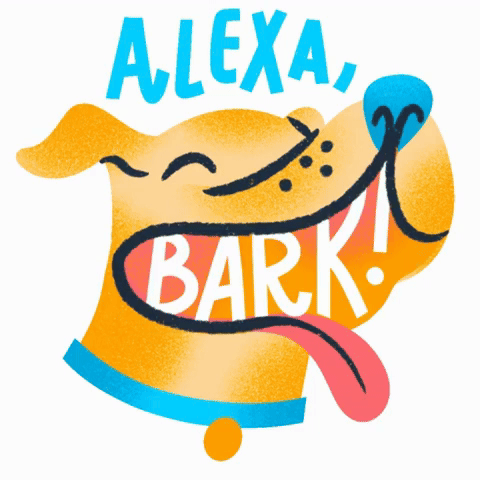 Barking Amazon Sticker