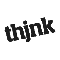 logo think Sticker by thjnk Zürich