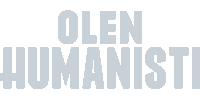 olenhumanisti humanisti olenhumanisti olen humanisti haluaisinollahumanisti Sticker