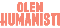 olenhumanisti olen humanisti olenhumanisti humanisti humaani Sticker