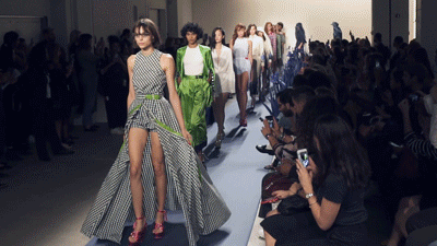 fashion walking GIF by NYFW: The Shows