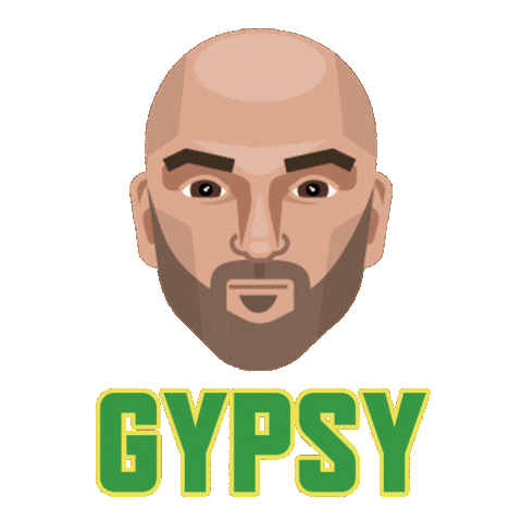 Tyson Fury Sport Sticker by SportsManias