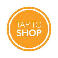 Orange Button Sticker by Tonic Living