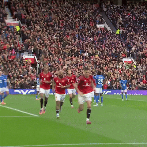 Old Trafford Celebration GIF by Manchester United