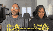 Hanging Out Nice Guy GIF by Chat & Bother Podcast