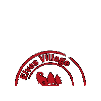 HulluPoro tonttula elvesvillage Sticker