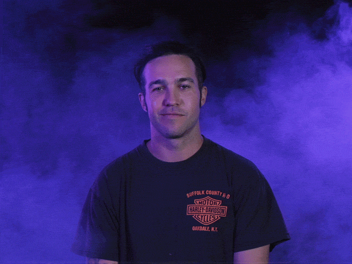 Pleased Pete Wentz GIF by Fall Out Boy