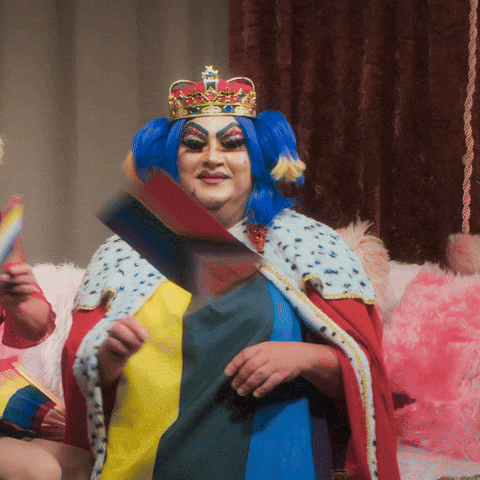 Lgbt Drag GIF by Česká televize