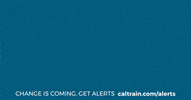 Transit Electrification GIF by Caltrain