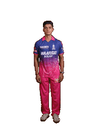 Halla Bol Pink Sticker by Rajasthan Royals