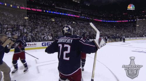 2019 stanley cup playoffs love GIF by NHL