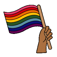 lgbt love Sticker by Anomaly