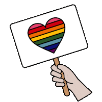 lgbt love Sticker by Anomaly