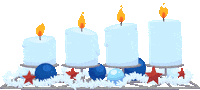Christmas Robot Sticker by cabuu