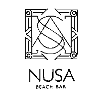nusacafebarshop cafe bar beach bar nusa Sticker