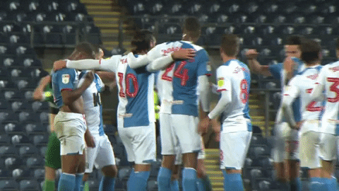 Team Huddle GIF by Blackburn Rovers